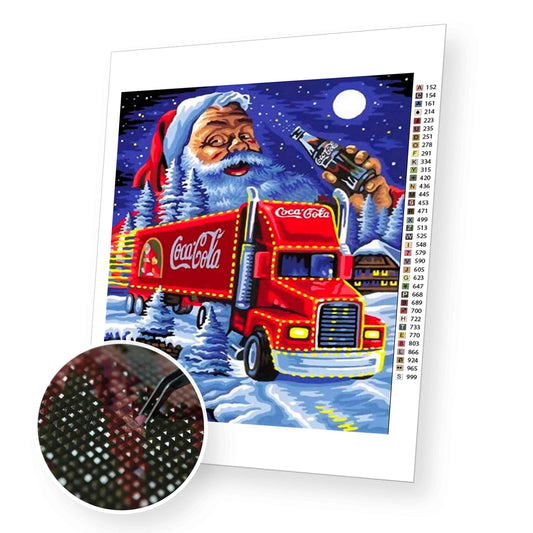 Santa Clause et Coca Cola