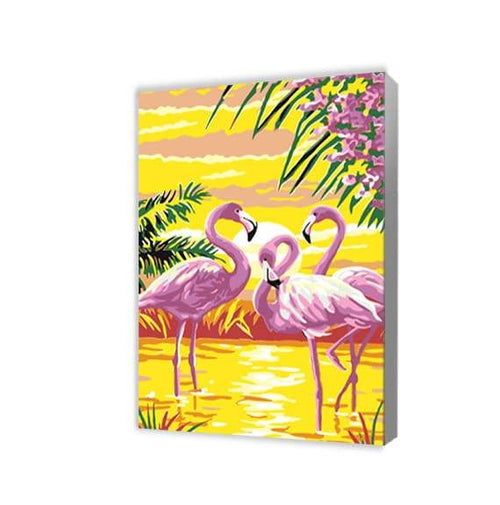 Flamingos brillants