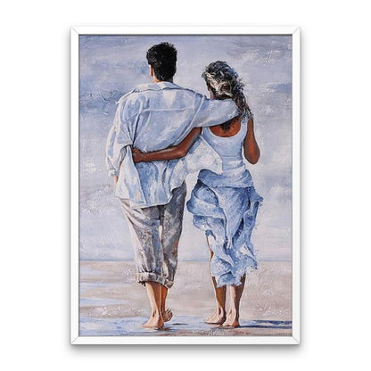 Couple sur la plage
