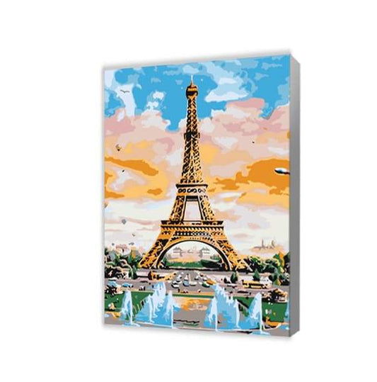 Tour Eiffel coloré