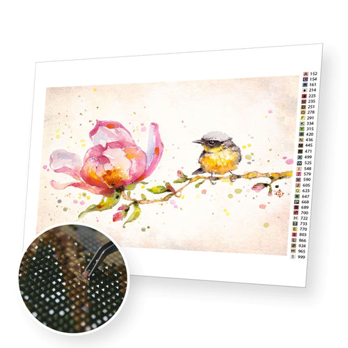 Magnolia & Buddy premium diamond painting kit for adults