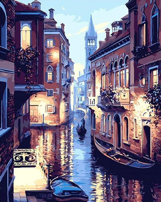 Night Venice - Paint by Numbers