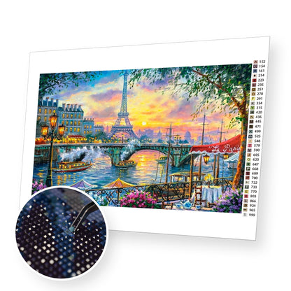 Paris Tower - Diamond Painting Kit - [Diamond Painting Kit]