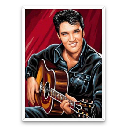 Elvis avec guitare